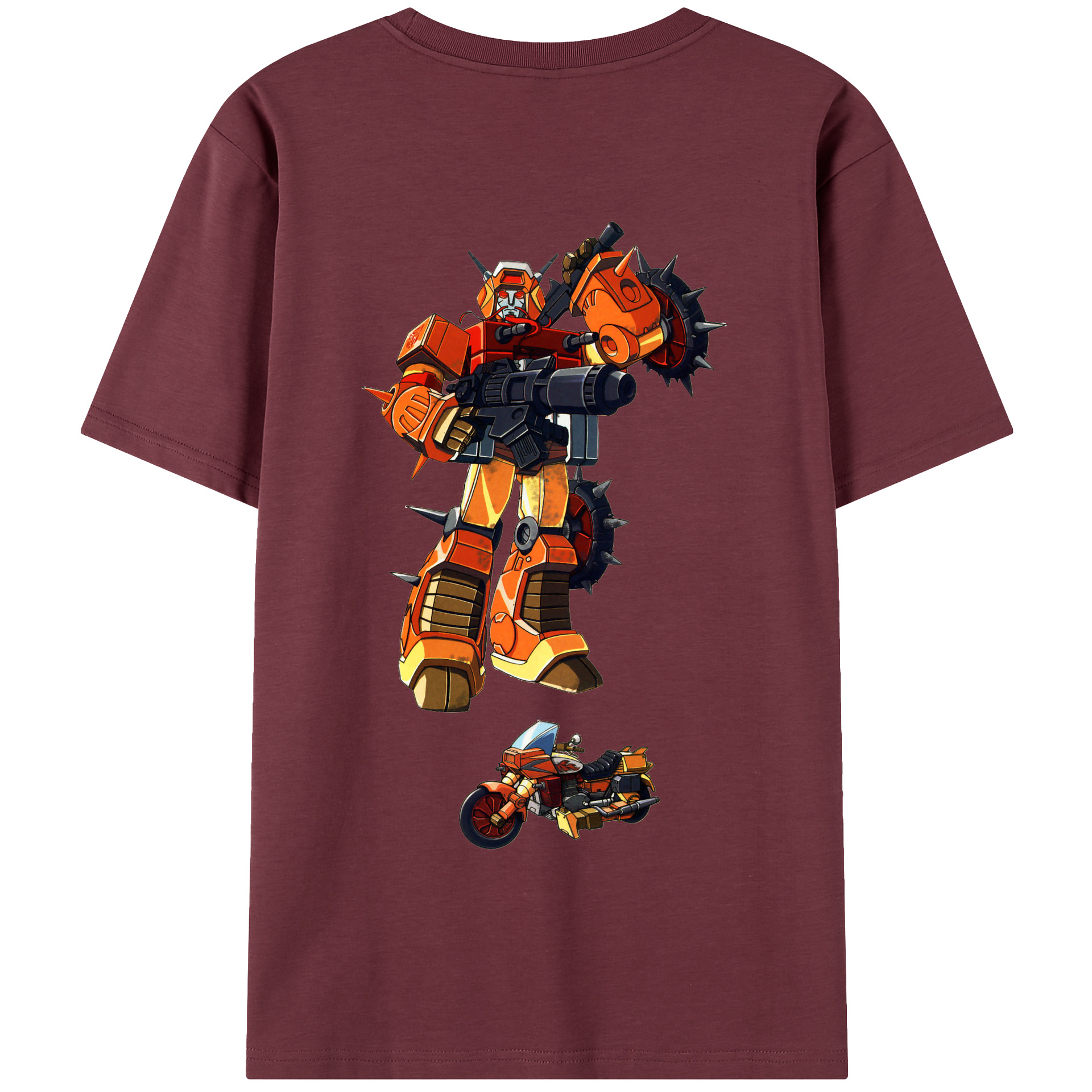 （画像用）  綿100％半袖Tシャツ（背面プリント）